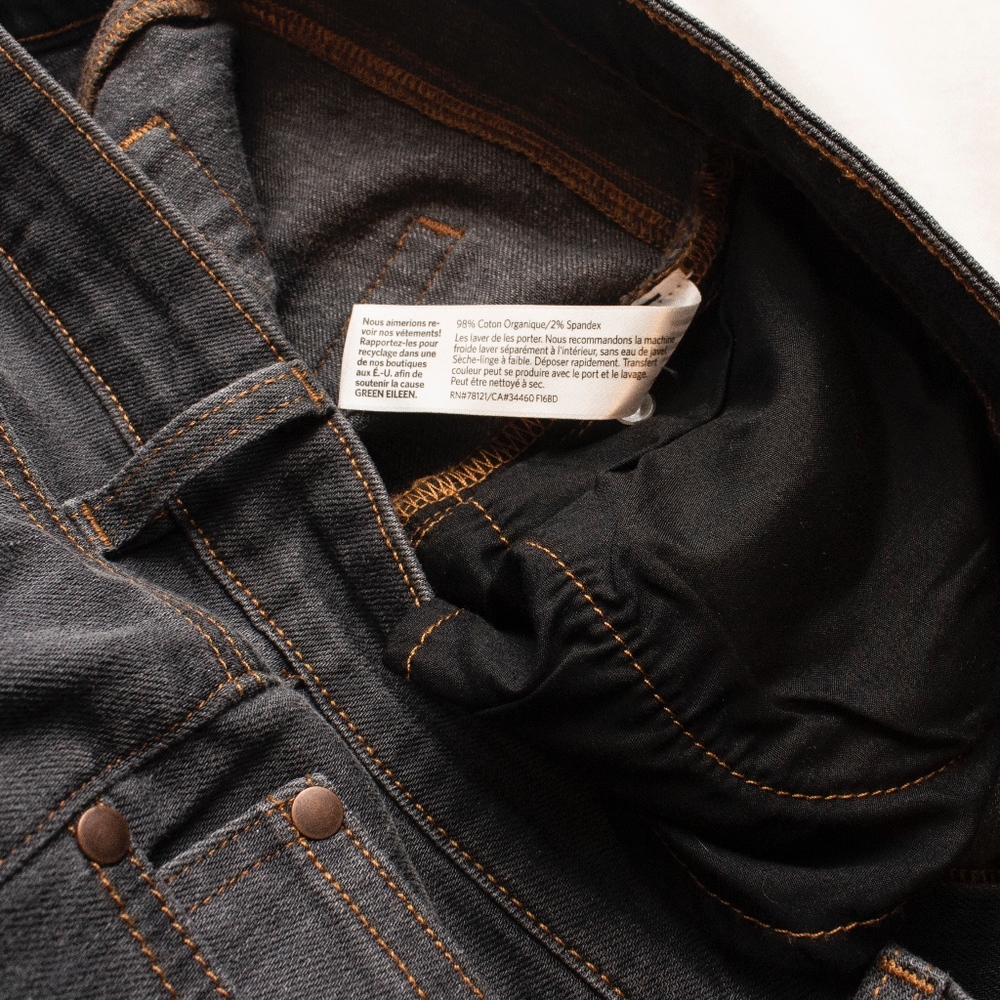 Eileen Fisher | Organic Cotton Boyfriend Jeans - Picture 8 of 8